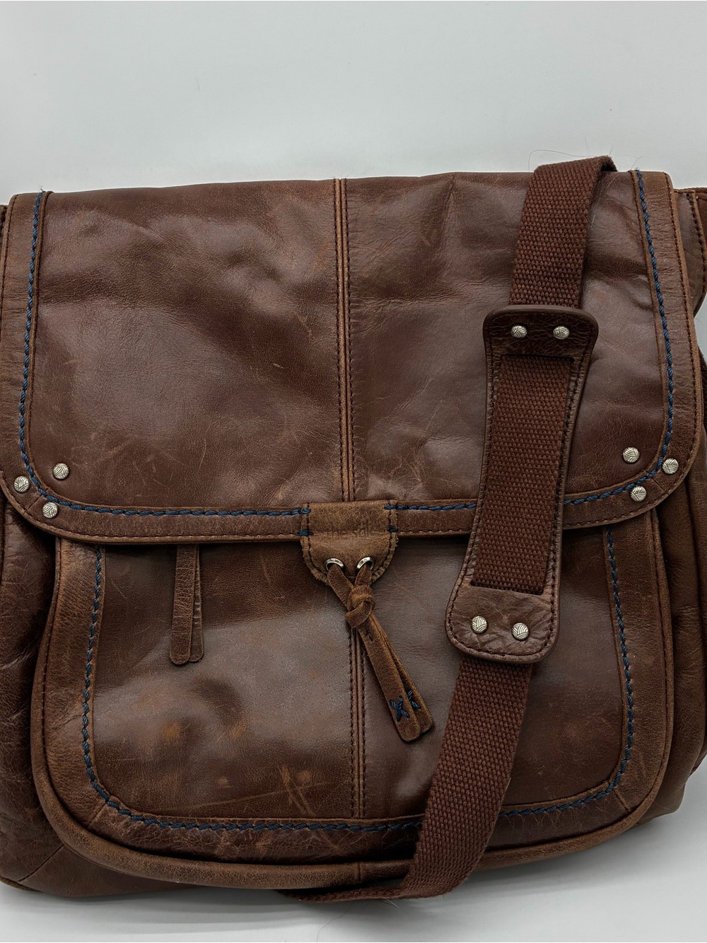 The Sak Ventura Leather Convertible Backpack Messenger Bag